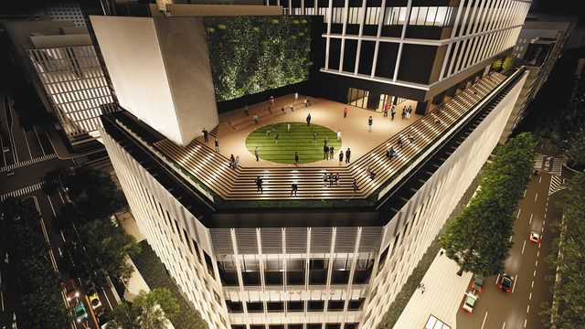 新生 栄のシンボルに 新中日ビル起工式 中日新聞web