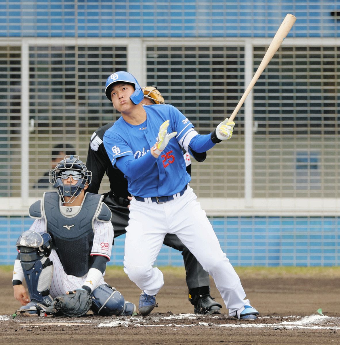 中日・石川昂弥、決意の『4番はオレ』弾 逆方向への一発を自画