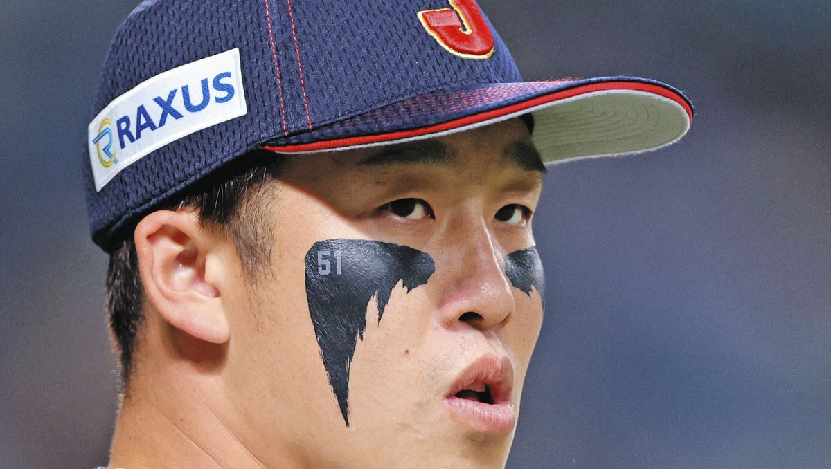 プロ野球選手 顔に黒