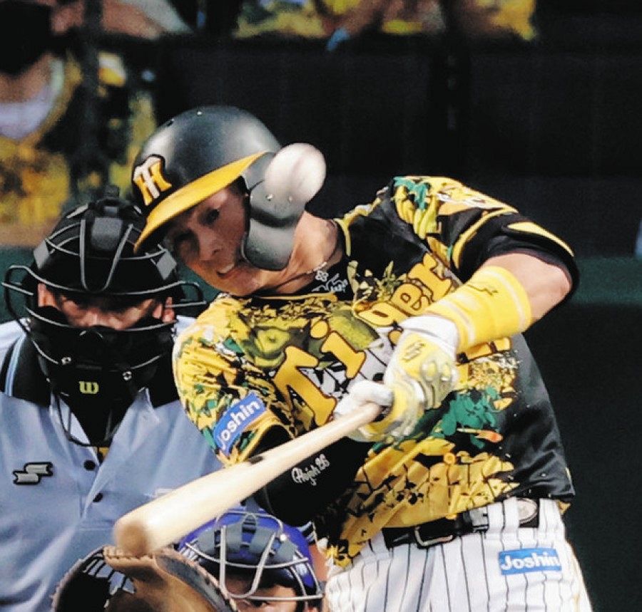 阪神】北條史也が逆転2ラン「絶対に爪痕残してやろうと思った 阪神】北條史也が逆転2ラン「絶対に爪痕残してやろうと思った