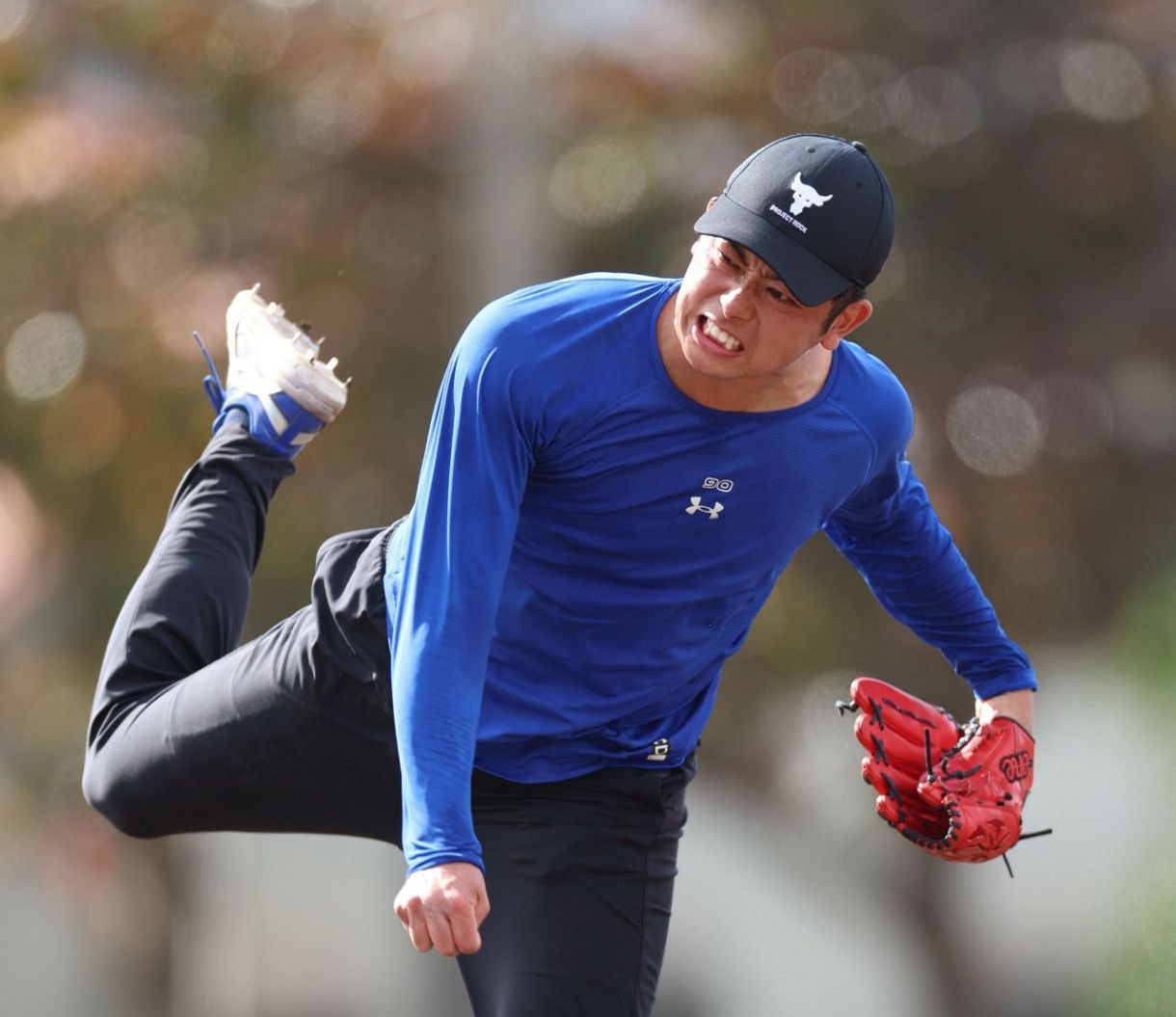 中日・松山晋也、沖縄自主トレいきなり155キロ！「順調にきています