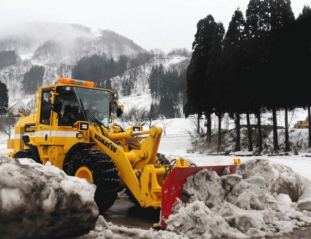 除雪車運転 若手を育成 白山で県が研修会 北陸中日新聞web