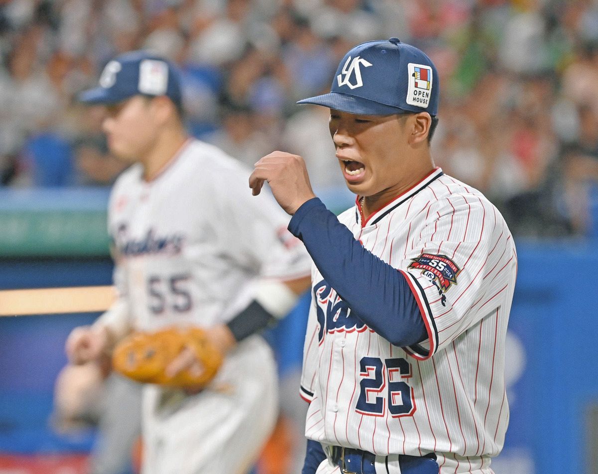 ヤクルト・山野太一、本拠地初勝利「なんとか青木さんのために