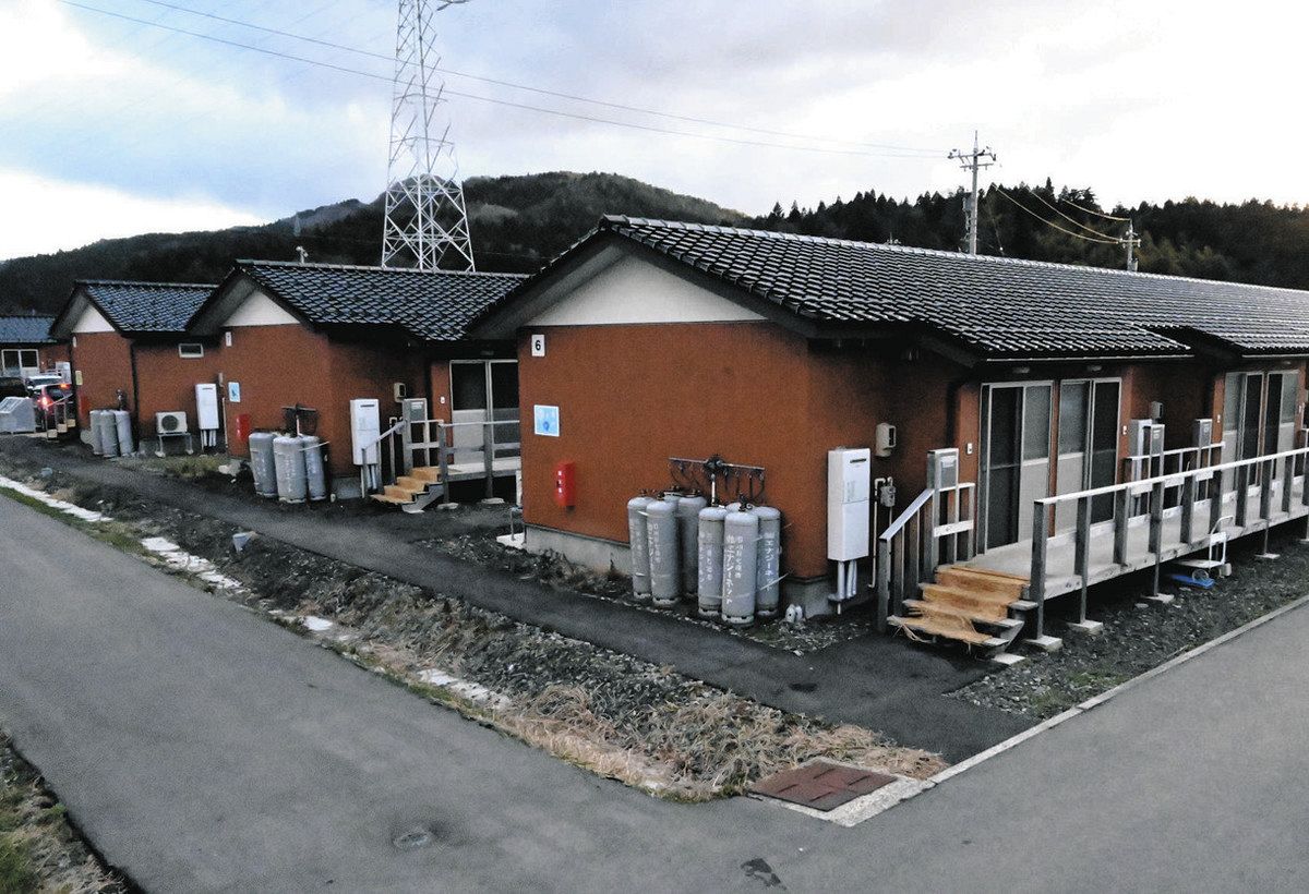 石川】災害公営住宅 輪島と内灘 家賃高く？ 国の「立地係数」影響 30年