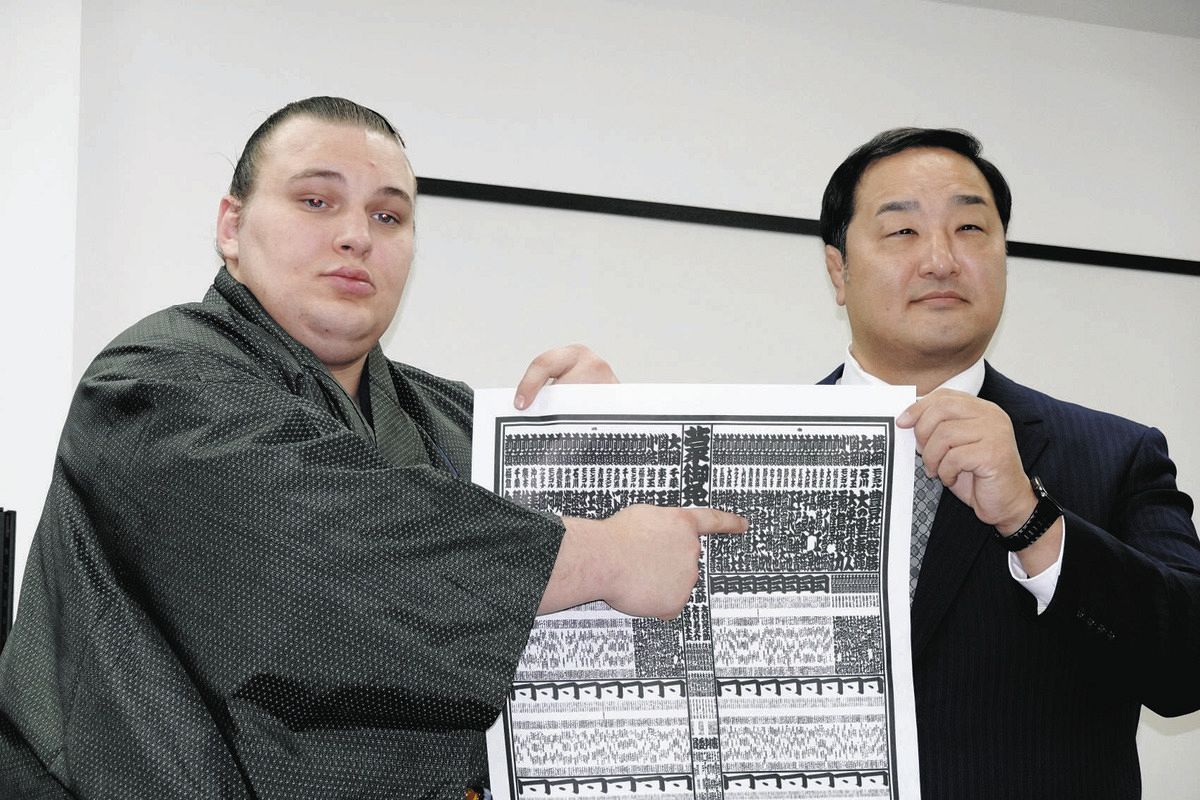 歴代1位タイのスピード新入幕・安青錦、目指すは師匠・安治川親方に
