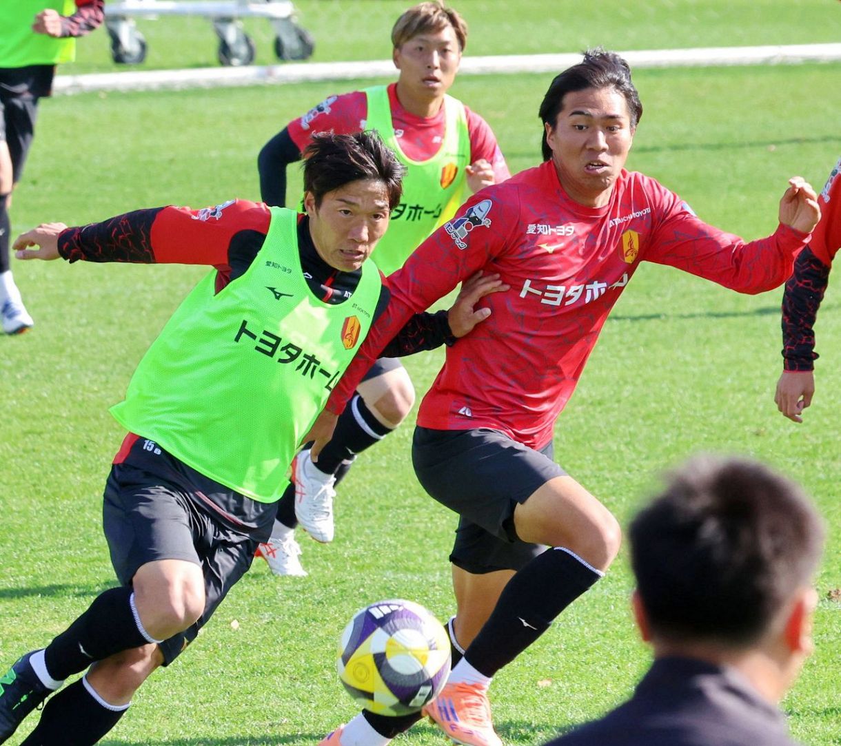 ◇名古屋グランパス 11月28日の公開練習の様子【フォトギャラリー