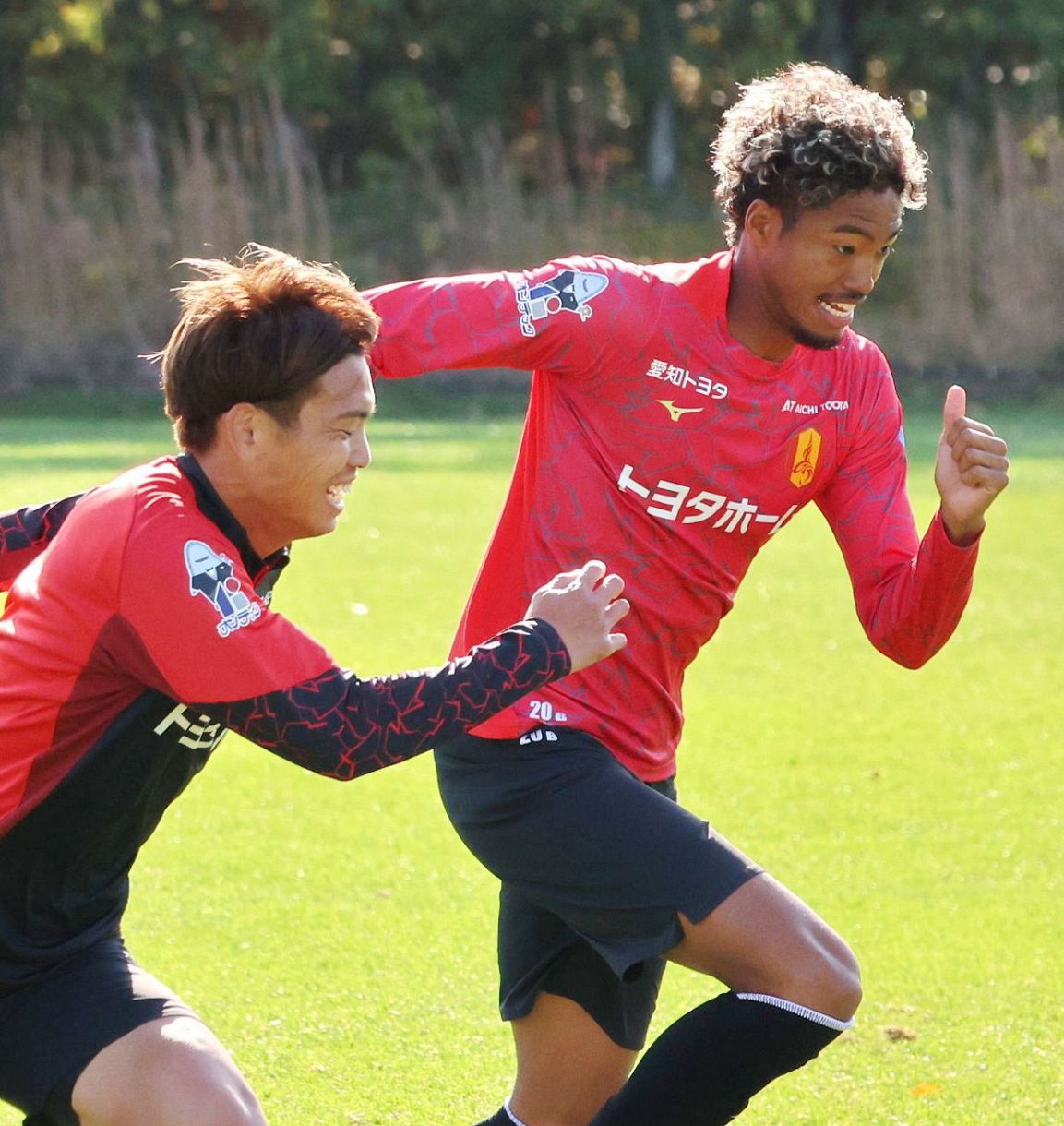 ◇名古屋グランパス 11月28日の公開練習の様子【フォトギャラリー