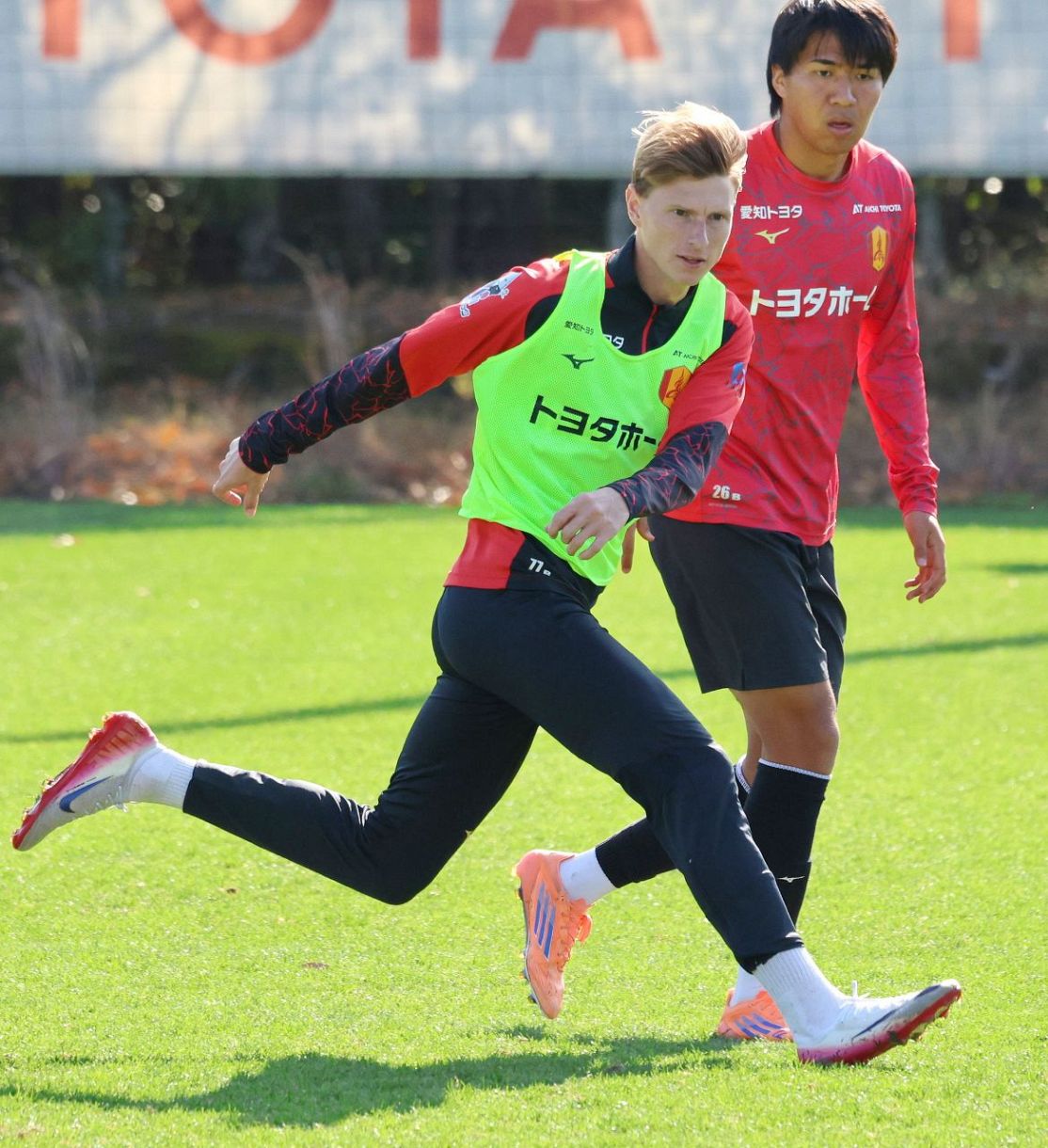 ◇名古屋グランパス 11月28日の公開練習の様子【フォトギャラリー