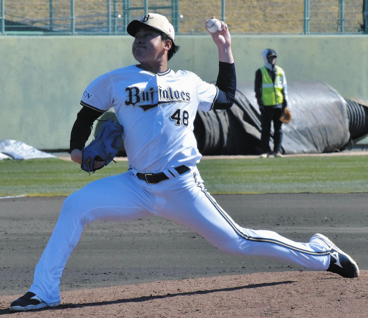 享栄出身のプロ2年目・東松快征、30球中ヒット性1本「比較的伸びも