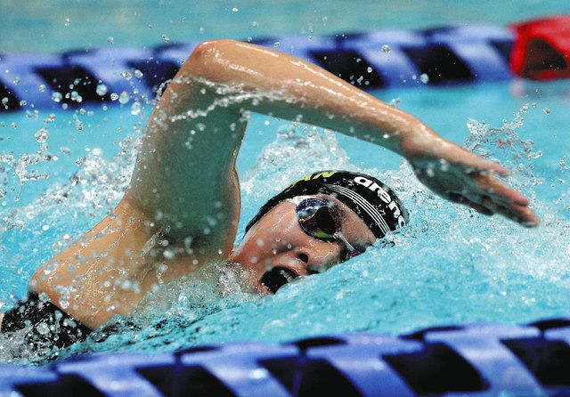 水泳 女子８００自で高 城南静岡 ２位 全国高校総体 中日新聞しずおかweb