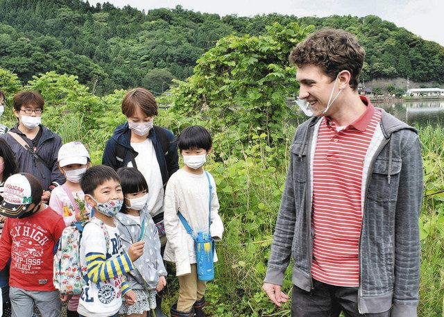 自然環境英語で学ぶ 若狭町で子ども体験会 日刊県民福井web