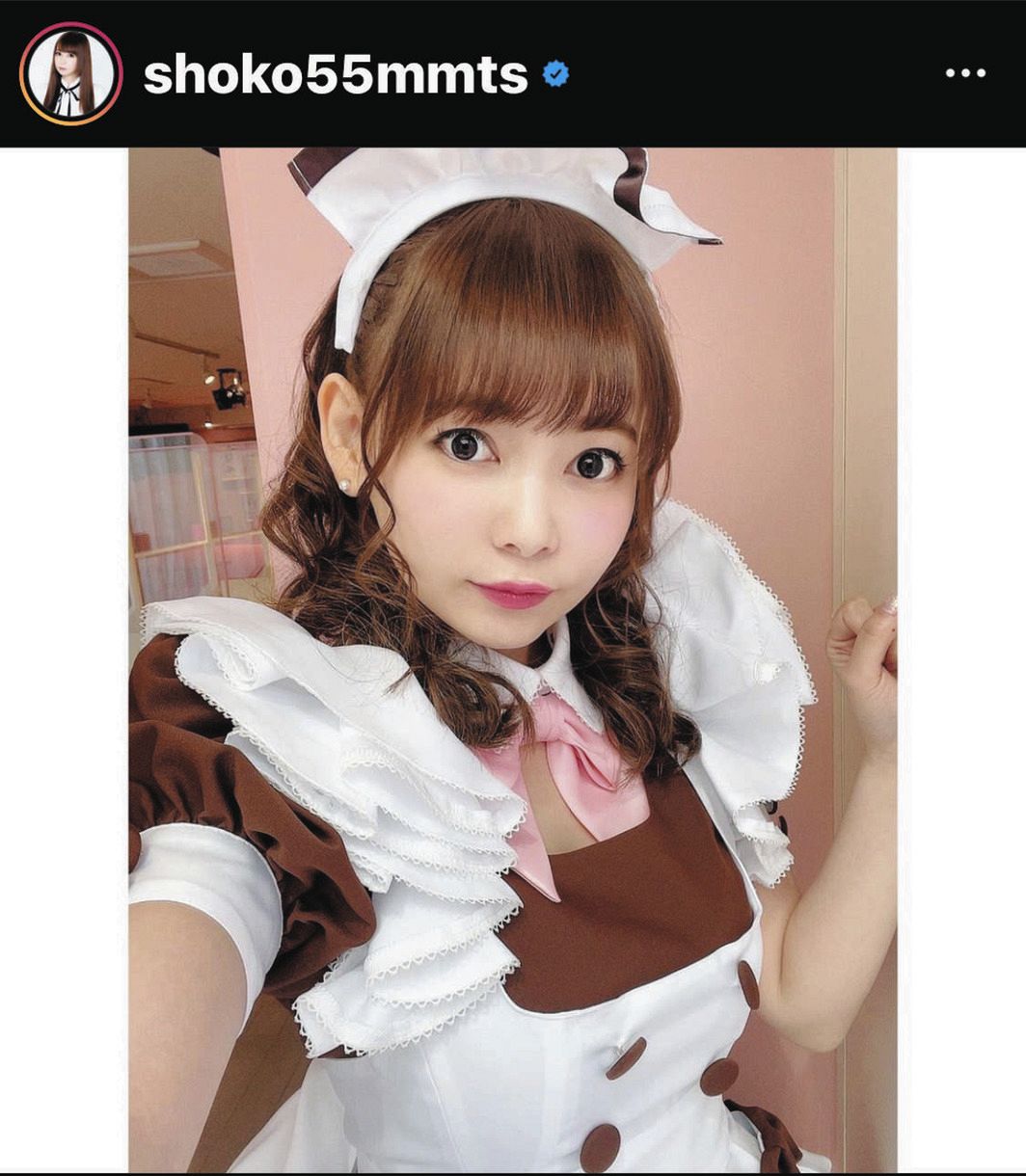 写真】メイド喫茶店員「しょこにゃん」：中日スポーツ・東京中日スポーツ