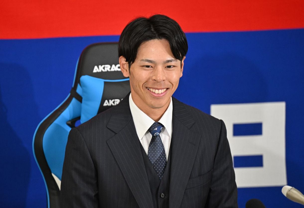 中日・樋口正修、269万円アップの800万円で更改 最多33試合出場、5盗塁
