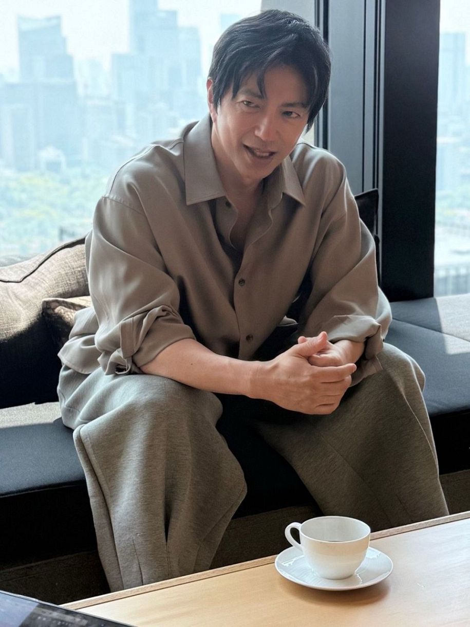 実際の投稿】大沢たかお、コーヒー注ぐ姿「なんかCMみたい」：中日