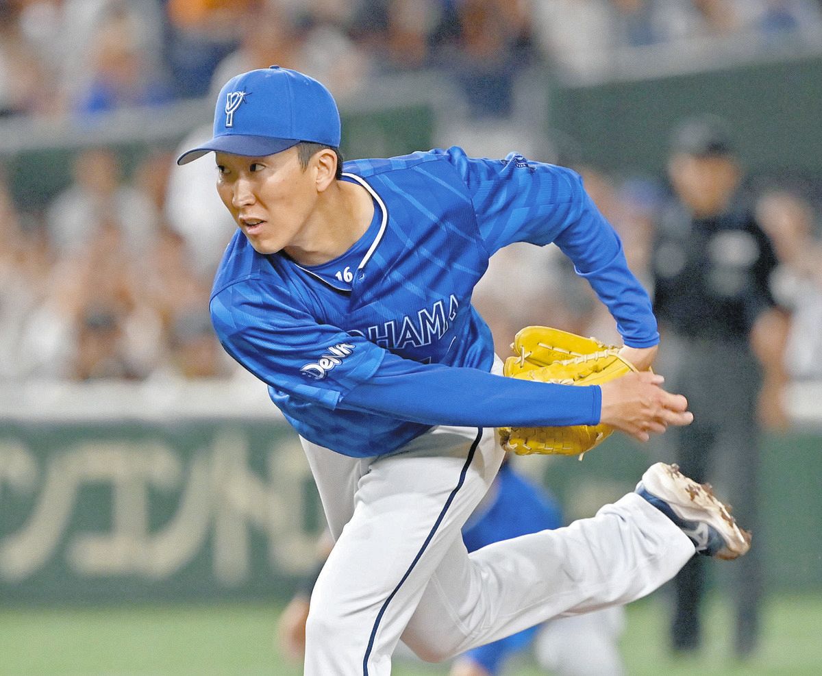 DeNA・大貫晋一、投手2冠の巨人・菅野に7回途中1失点で投げ勝つ「初回から全力で投げました」：中日スポーツ・東京中日スポーツ