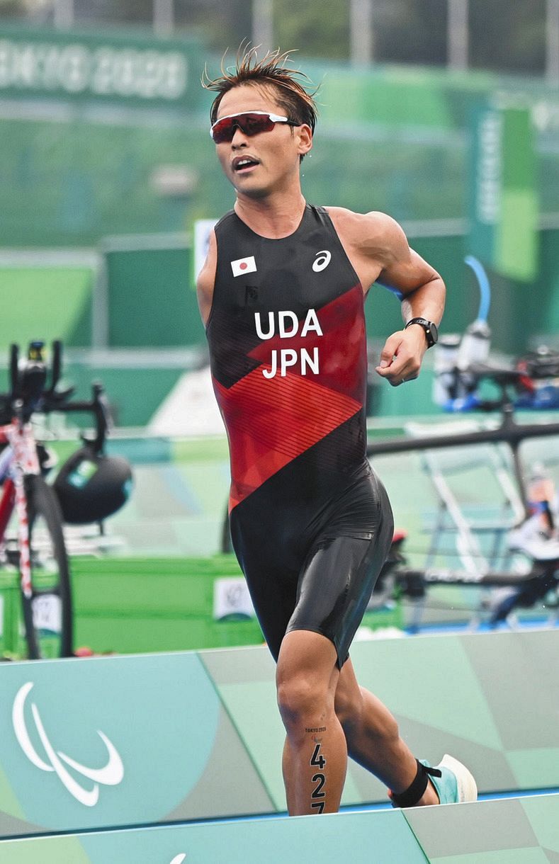 パラトライアスロン 世界シリーズ横浜大会 宇田秀生が炎の猛チェイス あすリートチャンネル