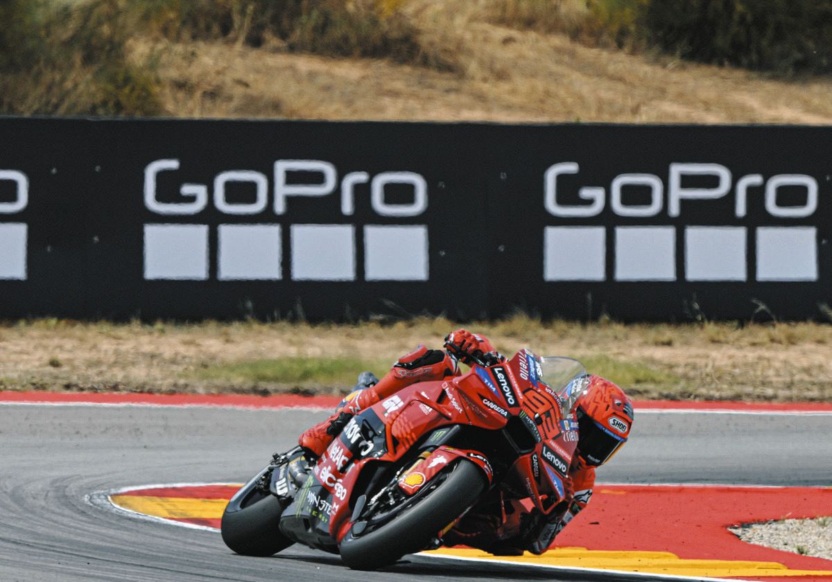 プラクテイスで最速タイムを刻んだドゥカティのマルク・マルケス（モトＧＰ提供）