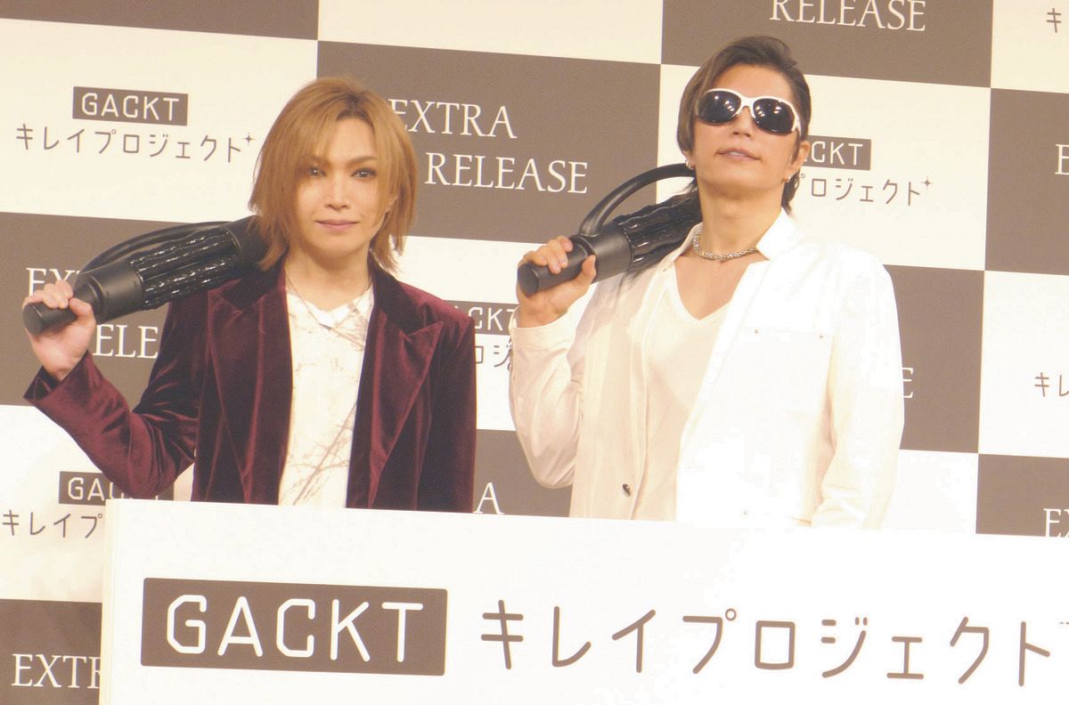 GACKT、「しょっちゅう言っている」 後輩・鬼龍院翔の本音を暴露 GACKT、「しょっちゅう言っている」 後輩・鬼龍院翔の本音を暴露