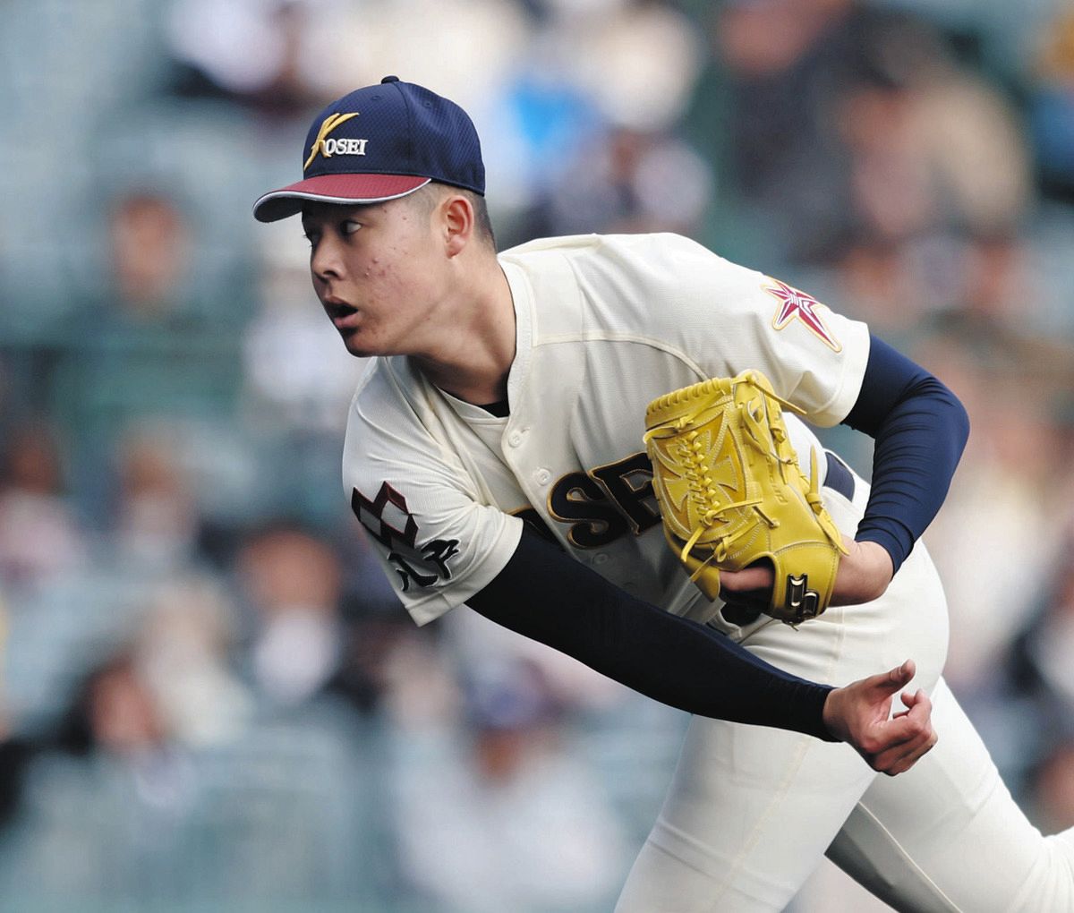 センバツで「大谷ルール」初適用 八戸学院光星・北口晃大が「4番・投手