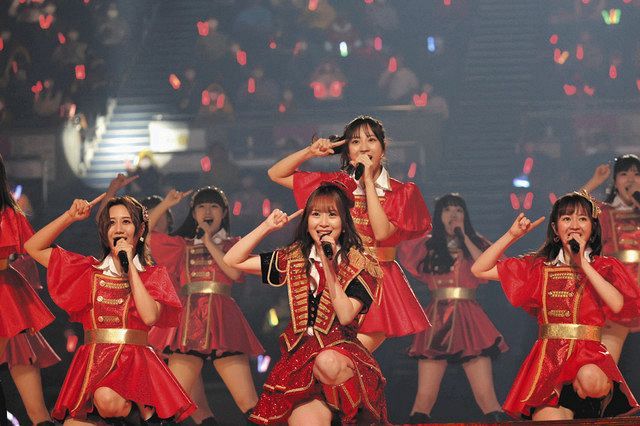 高柳明音 涙のあいさつSKE48卒業公演「またどこかで会いましょう