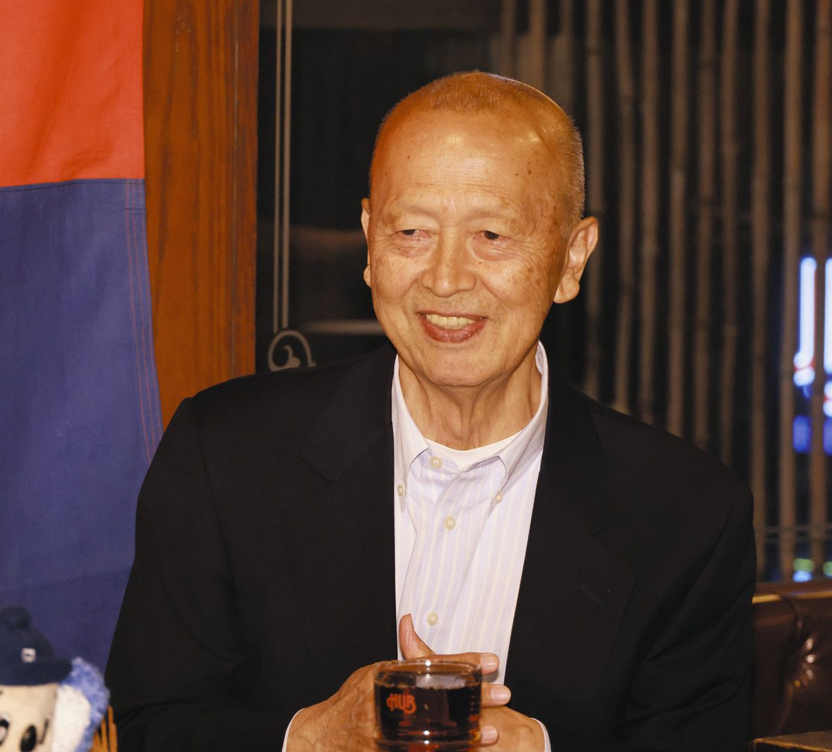 現役時代を振り返る井手峻さん