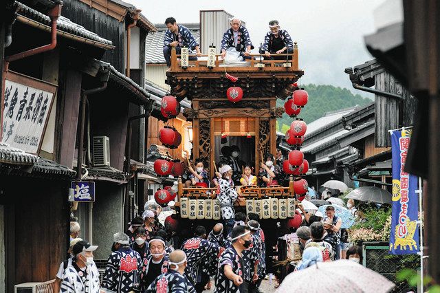 亀山では関宿祇園夏まつりが開幕：中日新聞Web