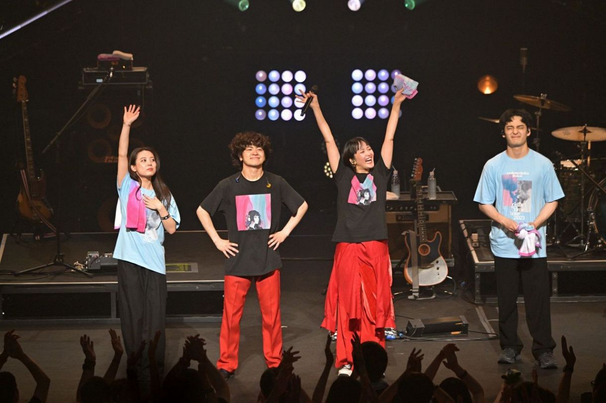 緑黄色社会、全国ホールツアー完走 過去最多4万2000人動員 初の