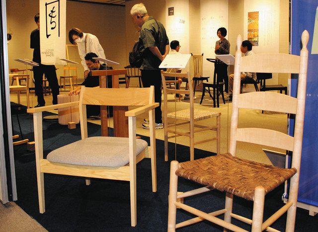 韓国人作家も初出展 名古屋で「木の家具40人展」：中日新聞Web