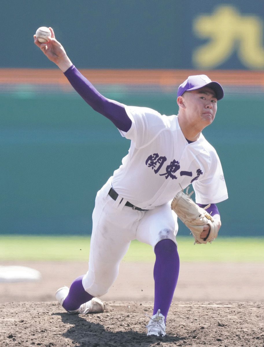 関東第一のプロ注目右腕・坂井「夏は勝てる投手になりたい」【センバツ】：中日スポーツ・東京中日スポーツ