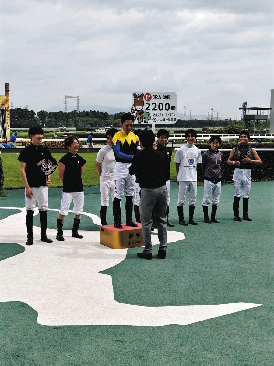 川田将雅が史上7人目、現役4人目のJRA通算2200勝を達成 「素早く