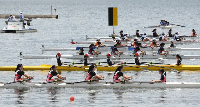 １８年ぶり湖上で熱戦 全中ボート 下諏訪中の５クルーが準決勝へ 中日新聞web