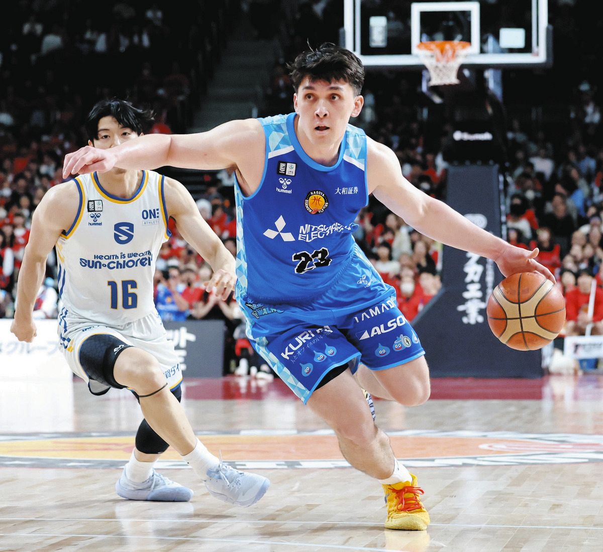 名古屋D、ルーキーのジェイク幸輝・ホルツが存在感 アメフトQB仕込みの