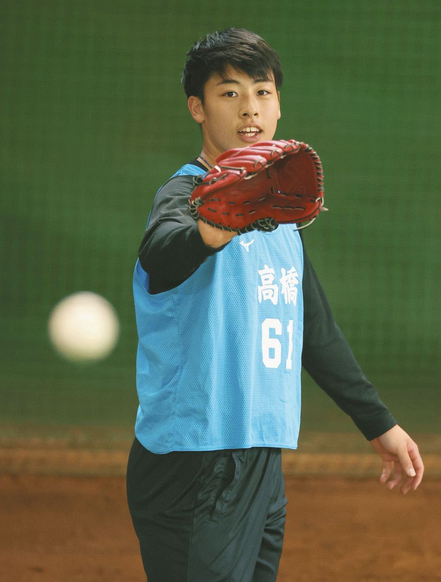 中日5位・高橋幸佑、2度目ブルペン入りでスライダー解禁 3カ月ぶりに