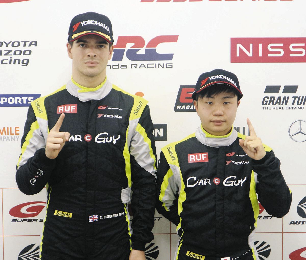 カーガイの小林利徠斗が初ポール 決勝へ「まずは最善を尽くしたい