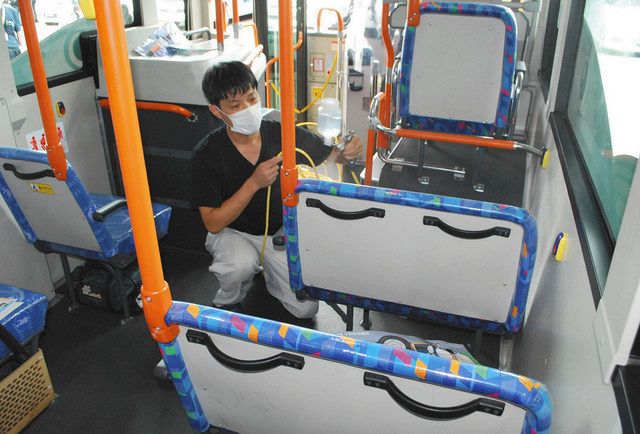 あいあいバス」車内を抗菌加工 小浜市：中日新聞Web