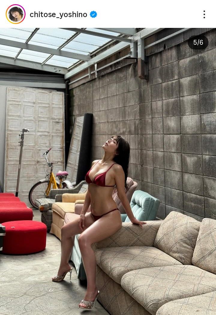 ちとせよしの公式インスタグラムより