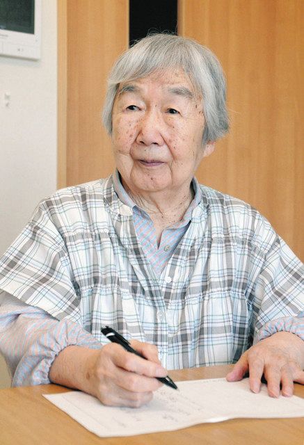 自由のない時代、来ないよう願う 平和の俳句入選・小原百代さん（９０）＝福井：中日新聞Web