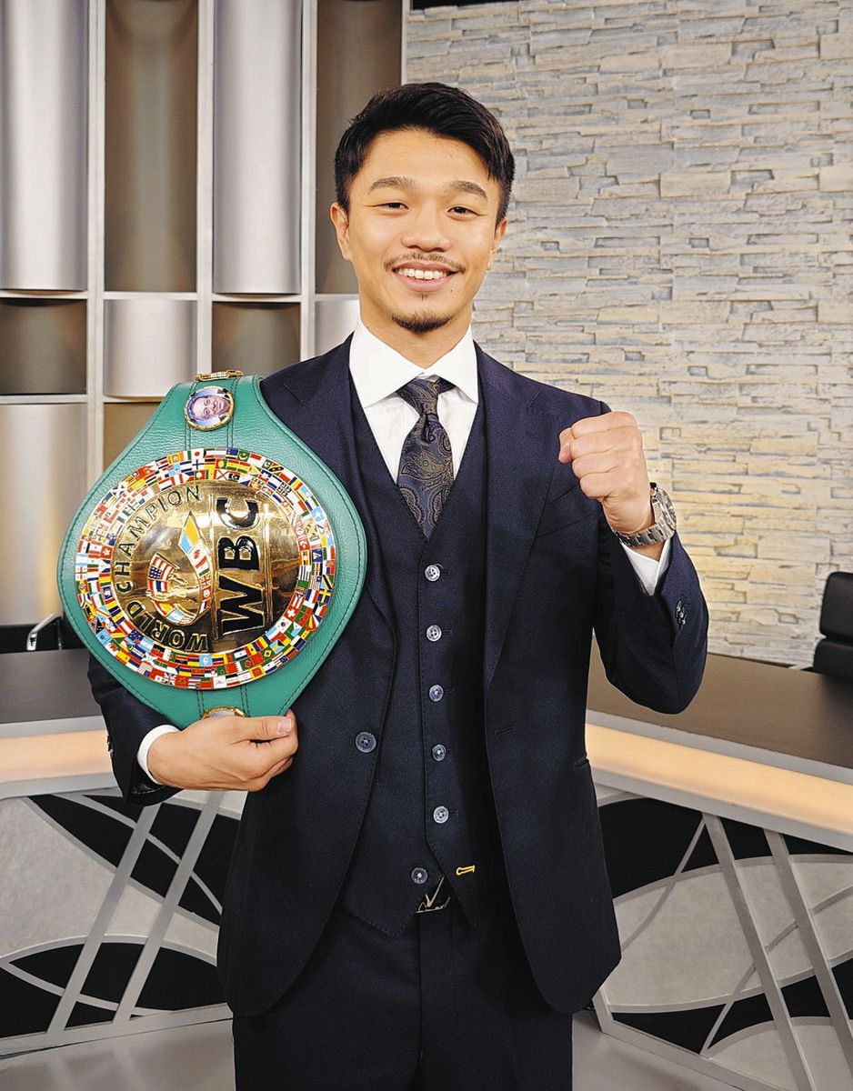 中谷潤人、統一戦を熱望 IBF王者・西田凌佑と「サウスポー同士