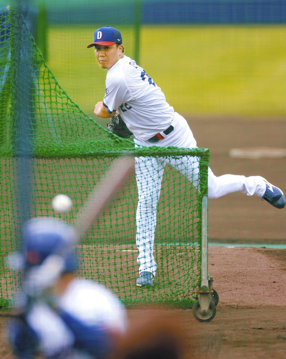 中日・大野雄大、久々の読谷に「怖い先輩がいっぱいいた当時を思い出す 