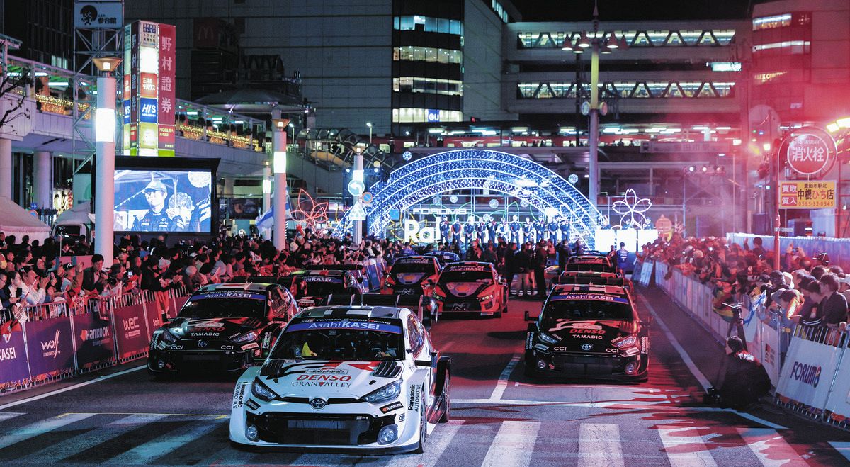 写真特集】ラリージャパン開幕 世界の38台集結、急勾配の林道を疾走