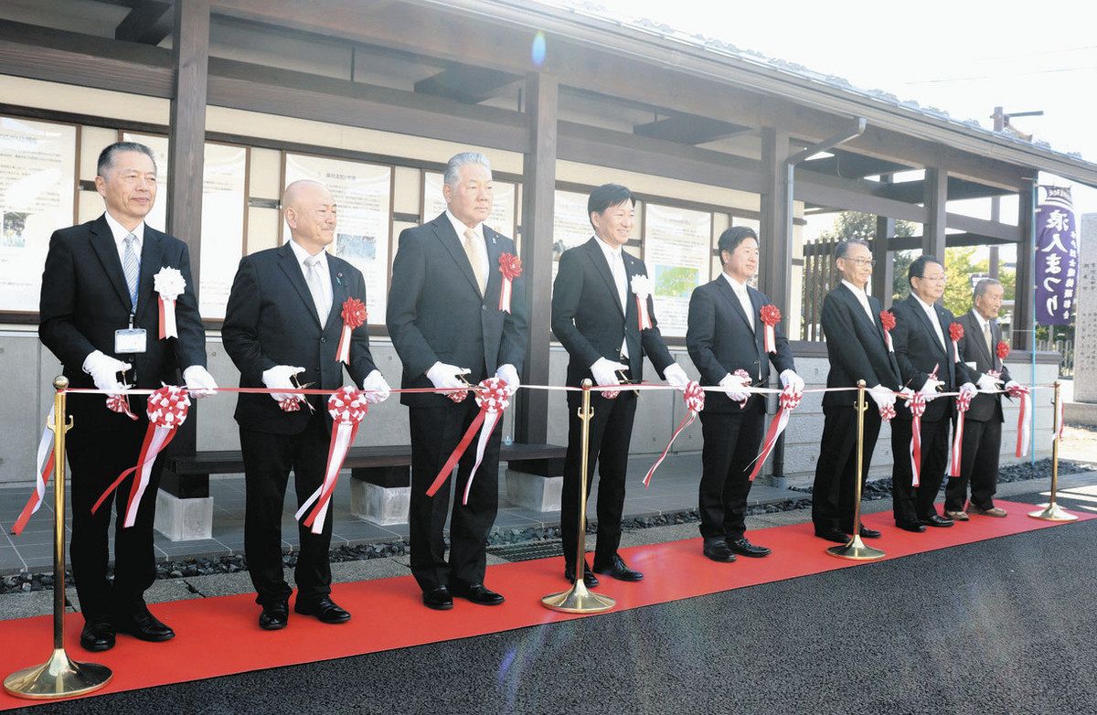 武田耕雲斎等墓に「旧鯡蔵」修復移築が完了 敦賀：中日新聞Web