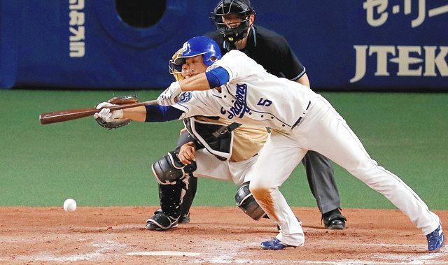 中日 2番 阿部 先制二塁打 2ストライクから勝ち越しスクイズ 与田監督狙い通りに機能 中日スポーツ 東京中日スポーツ