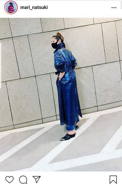 こんな68歳見たことない 夏木マリがレインファッション公開 フォロワーから カッコイイ 憧れます 中日新聞web