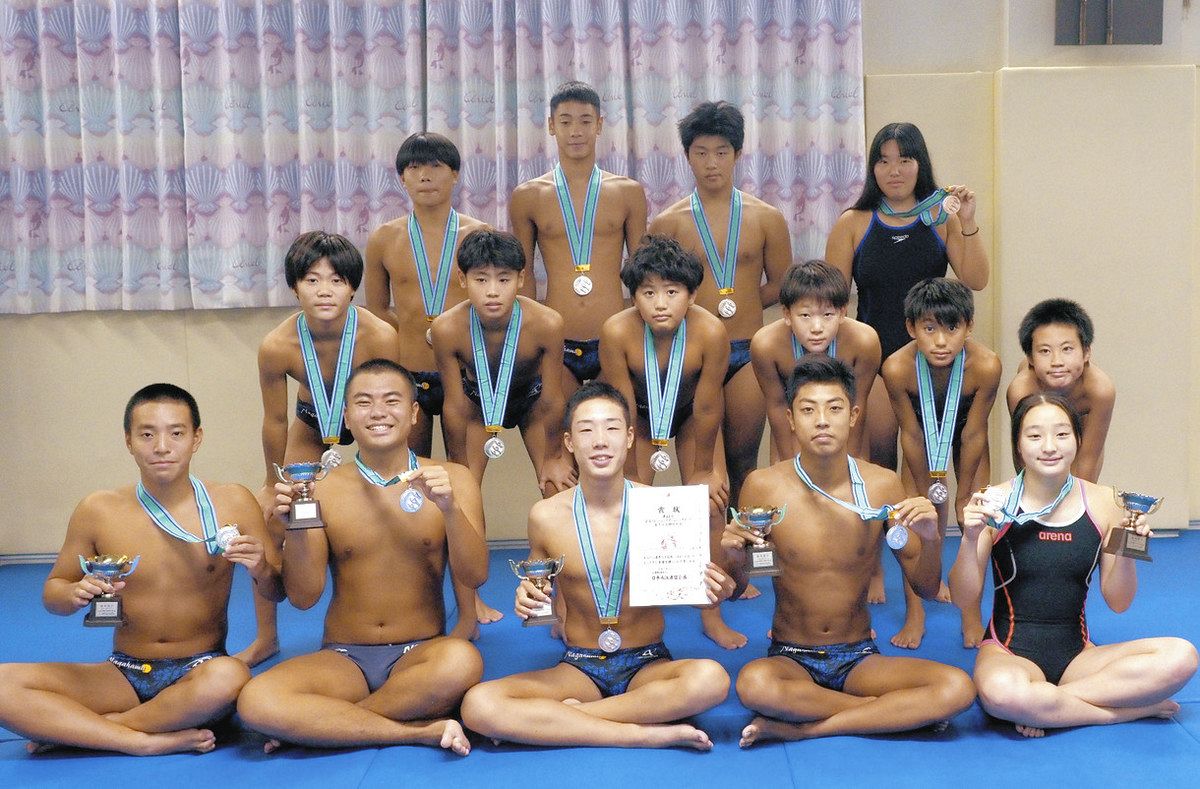 小、中生ともJOC水球準V 長浜のスイミングスクール：中日新聞Web