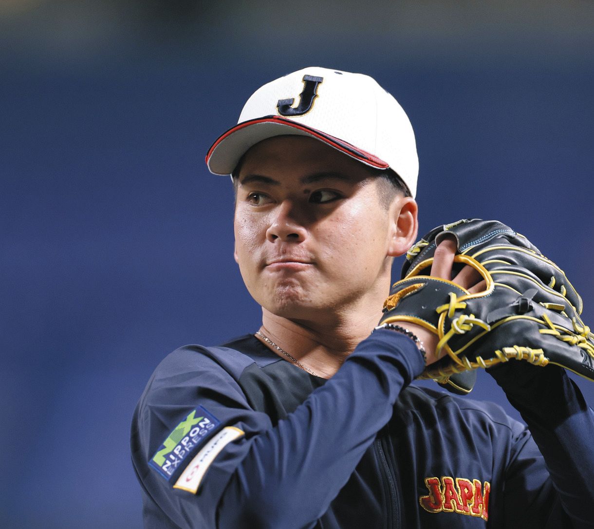 WBC】侍ジャパン・金丸夢斗、緊急招集も平常心の練習合流 調子もMLB球