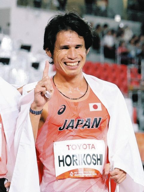 長野市出身・堀越信司選手、陸上5000メートルで銀「まだまだいける」　アジアパラ大会