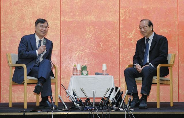 ãƒŽãƒ¼ãƒ™ãƒ«è³žã®å‚å£å¿—æ–‡ã•ã‚“ã€åŒ—å·é€²ã•ã‚“ãŒå¯¾è«‡ã€€åŒæ™‚æœŸã«äº¬å¤§ã§å­¦ã‚“ã 2äººã®å…±é€šç‚¹ã¯