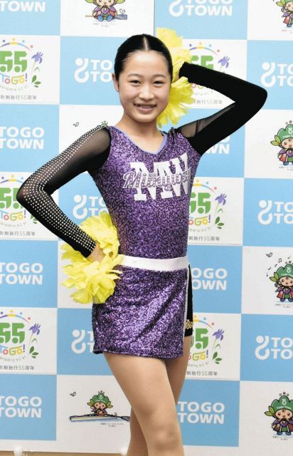 チアダンスの2大会でV、目標は五つ全国制覇　東郷・春木中3の和田さん、喜び語る