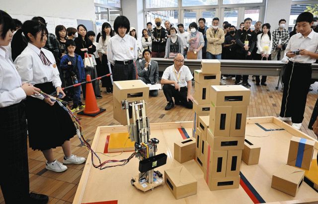 中学生がロボットなど4部門でものづくり競う　美濃加茂市で岐阜県大会