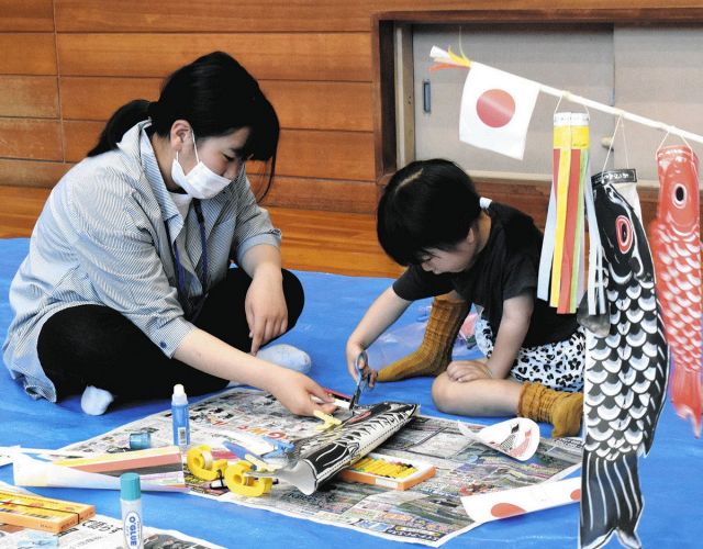 「こどもの日」主役は大忙し